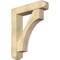 Ekena Millwork Westlake Craftsman Rough Sawn Bracket w/ Offset Brace, Douglas Fir, 8"W x 36"D x 44"H BKT0806X36X44WTL04RDF - alternate 1